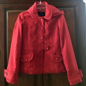 Jack by BB Dakota Hooded Pea Coat